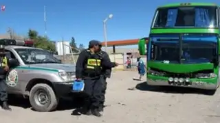 Incautan 27 kilos de droga en bus interprovincial en Chincha