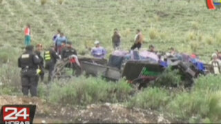Accidentes de carretera dejaron 21 muertos en Nazca y Huancavelica