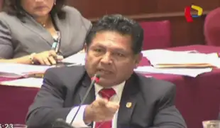 Ramos Heredia se defiende: se presentó ante comisión de Fiscalización del Congreso