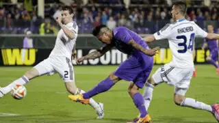 Golazo de Vargas y Fiorentina avanza a las semifinales de la Europa League