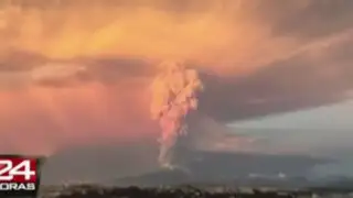 Segunda erupción de volcán ‘Calbuco’ provoca pánico en Chile