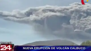 Alerta en Chile por nueva erupción del volcán Calbuco