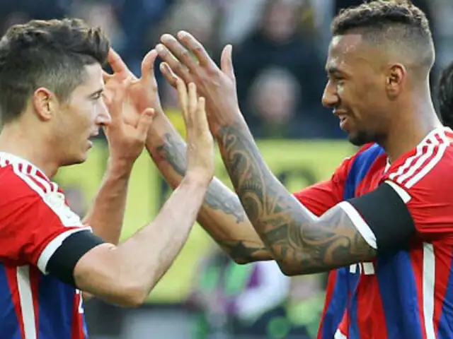 Bayern Munich venció 1-0 al Borussia Dortmund y se va por título de la Bundesliga