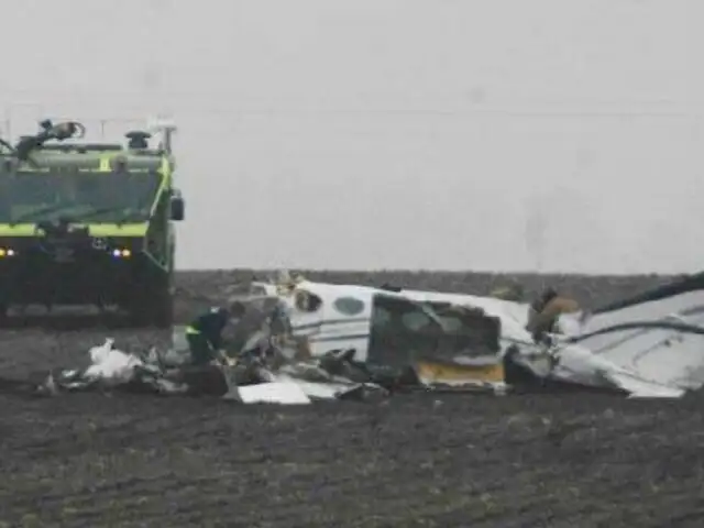 EEUU: caída de avioneta deja siete muertos en Illinois
