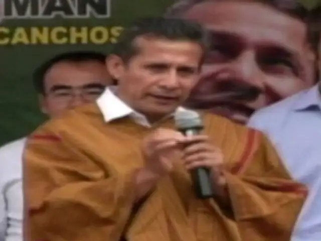 Ollanta Humala vuelve a defender a Nadine Heredia y llama “jauría de cobardes” a críticos
