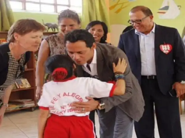 Marc Anthony llegó a Lima para apoyar proyecto educativo