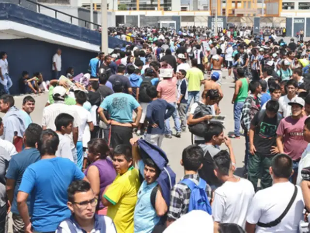 Torneo del Inca: caos en venta de entradas en estadio de Alianza Lima
