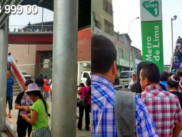 WhatsApp: así es el sufrimiento de los usuarios del Metro de Lima por las mañanas