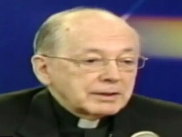 Cardenal Cipriani volvió a pronunciarse en rechazo al aborto en casos de violación