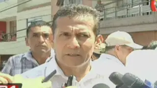 Humala dice que Cateriano insistirá en pedido de facultades para legislar