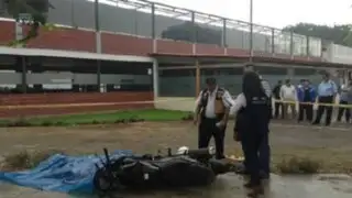 Despiste de motocicleta deja un muerto en Andahuaylas