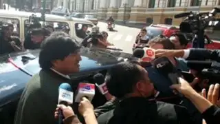Evo Morales acusa a periodistas chilenos de ser ‘agentes de inteligencia’