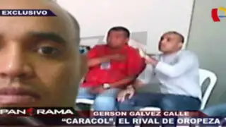 Gerson Gálvez Calle: ‘Caracol’, el rival de Gerald Oropeza
