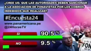 Encuesta 24: 90.5% cree que Asociación de Fonavistas debe ser sancionada