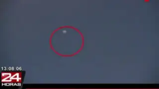 Objeto luminoso no identificado sobrevuela el cielo de Huánuco