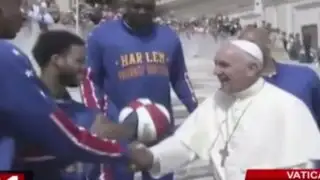 Vaticano: Papa Francisco se reunió con los ‘Harlem Globetrotters’