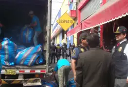 Cercado de Lima: Policía incauta gorros 'bamba' valorizados en más de S/.5 millones