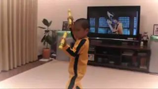 VIDEO: niño japonés de 5 años es la reencarnación de Bruce Lee