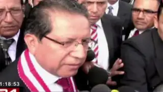 Pablo Sánchez asegura no aferrarse al cargo de fiscal de la Nación