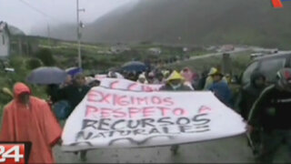 Pasco: comuneros toman central hidroeléctrica y bloquean carreteras