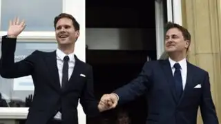 Primer ministro de Luxemburgo contrajo matrimonio con su novio belga