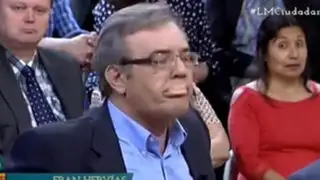 VIDEO: durante acalorado debate se le salió la dentadura a un exaltado panelista