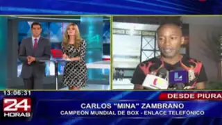 Carlos "Mina" Zambrano no entrena por lesión producto de pelea durante asalto