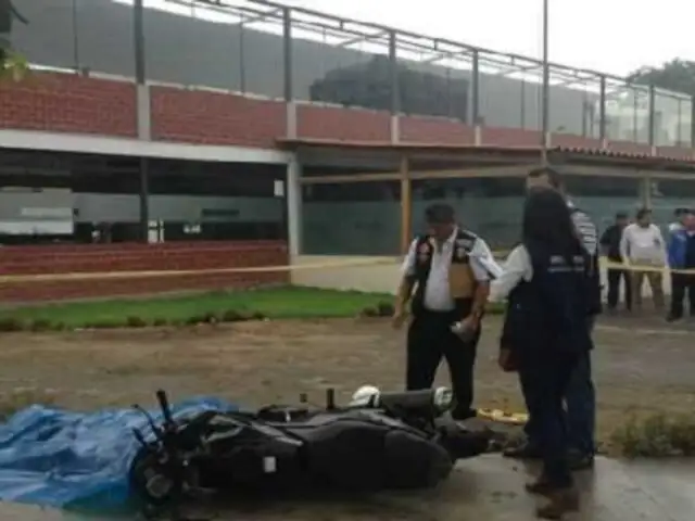 Despiste de motocicleta deja un muerto en Andahuaylas