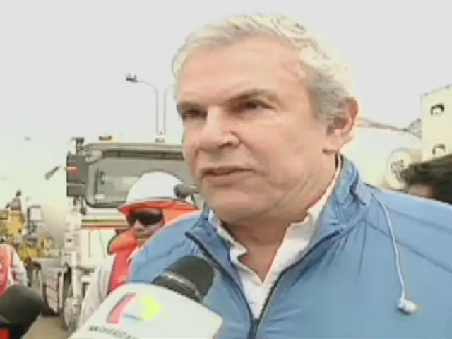 Luis Castañeda pide realizar ajustes en plan de desvíos en la Carretera Central