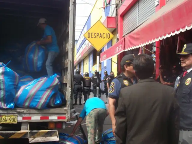 Cercado de Lima: Policía incauta gorros 'bamba' valorizados en más de S/.5 millones