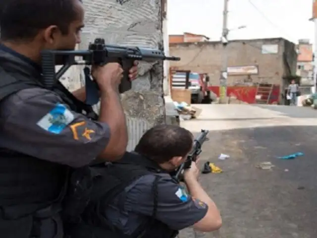 Brasil: tiroteo entre narcos deja cuatro muertos y cinco heridos