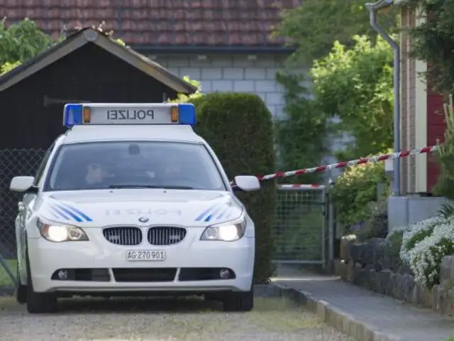 Tiroteo en una zona residencial al norte Suiza deja cinco muertos