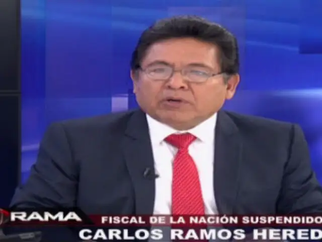 Ramos Heredia dice no haber hablado con su hijo sobre presuntos pagos de Orellana