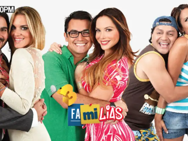 3 familias: conoce de qué se trata la nueva serie que emitirá desde hoy Panamericana Televisión