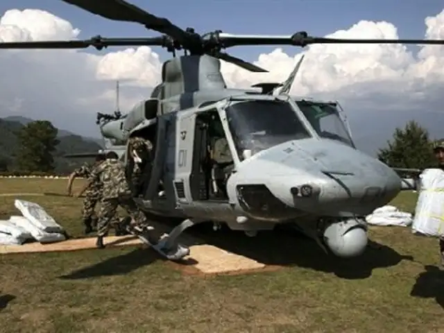 Desaparece helicóptero militar de EEUU que participaba en labores de rescate en Nepal