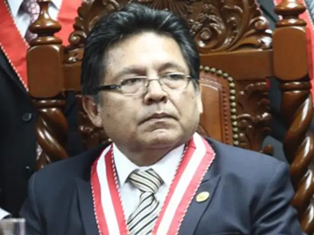 Pleno del CNM destituye a Carlos Ramos Heredia del cargo de fiscal