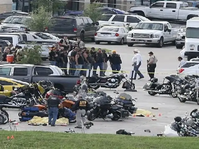 Tiroteo entre bandas de motociclistas rivales dejó nueve muertos y 18 heridos en Texas