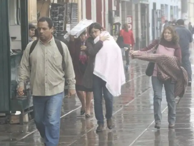 Pronostican que lloviznas se prolongarán hasta este viernes 22 en Lima