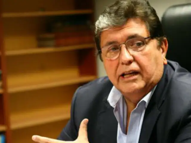 Alan García critica mensaje presidencial de Ollanta Humala