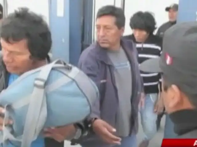 Capturan a presuntos integrantes de los ‘Espartambos’ en Arequipa