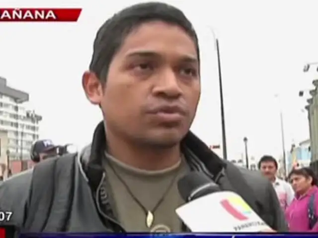 Protesta en el Centro de Lima contra proyecto Tía María dejó 39 detenidos