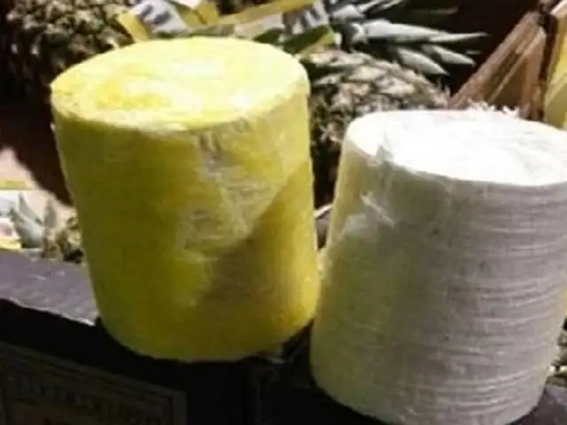 España: hallan 200 kilos de cocaína camuflados en piñas