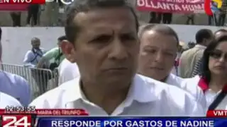 Ollanta Humala acusa a fiscal de lavado de activos de persecución contra Nadine Heredia