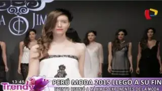Trendy: lo mejor de los dos últimos días de Perú Moda 2015
