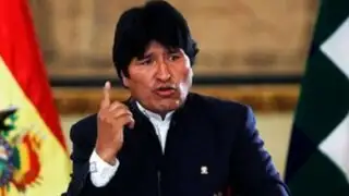 Evo Morales vuelve a usar palabras del papa para referirse a demanda marítima
