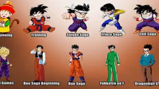 FOTOS : así evolucionaron los personajes de Dragon Ball en los últimos años
