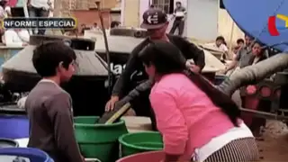 Pagan precios altos por agua en Chorrillos: cientos afectados por desabastecimiento