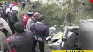 Caída de camión a abismo deja 17 muertos en Huánuco: seis heridos fueron traídos a Lima