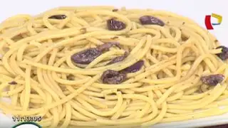 Gastronomía italiana: aprende la receta del Bucatini en salsa de anchoas