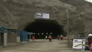 Alcalde Castañeda Lossio supervisó avances de obras en túnel ‘Santa Rosa’